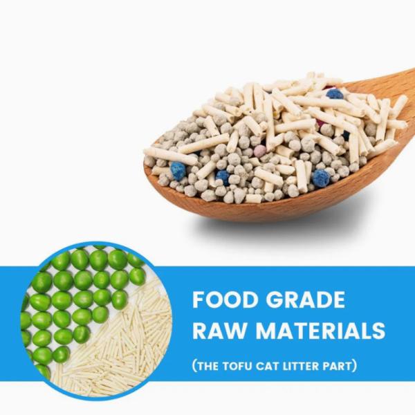 Multi Fragrance Mixed Cat Litter Dust Free Kitty Litter Bulk Strong Clumping