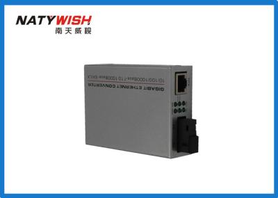 Gigabit Singlemode Single Fiber  BIDI Media Converter 40KM 1310 / 1550NM