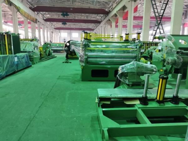 Fast Runnning Speed Steel Coil Slitting Machine High Precision Full Automatic