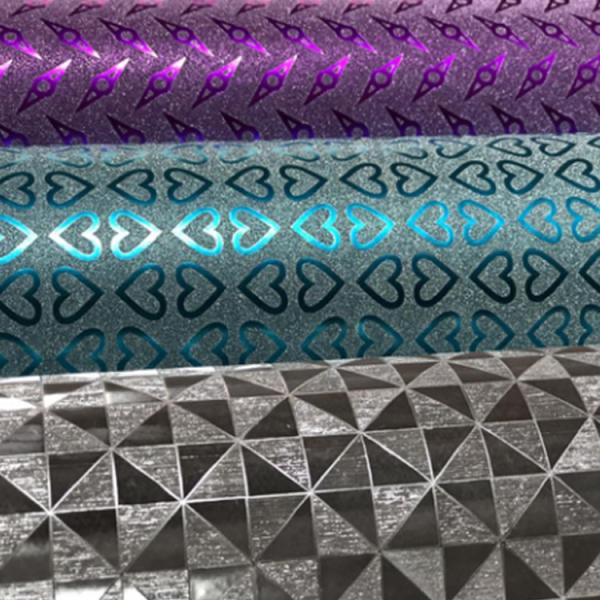 Colorful CPP Glitter Film Roll Moisture Proof For Customizable Decorative Laminate Film