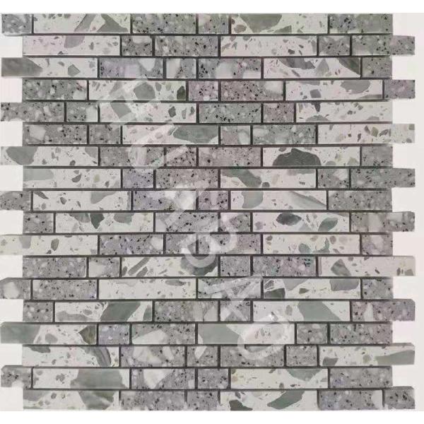 0.55% water absorption Mosaic stone Tiles panels for bathroom kitchen wall or floor