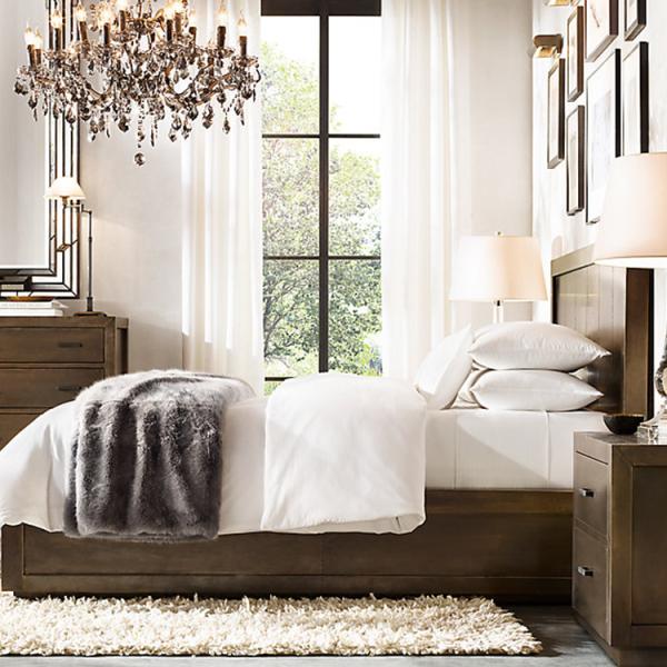 Vintage Black iron dining room Living room Chandelier (WH-WI-01)