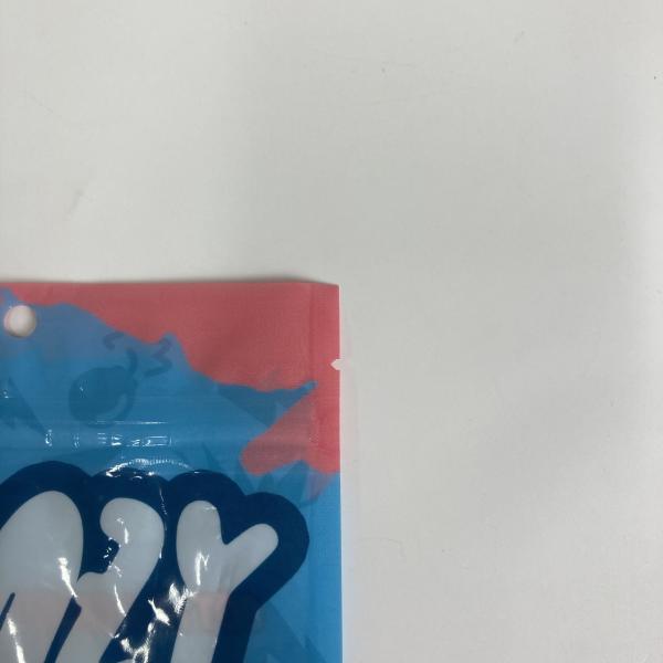 Digital Print Three Side Seal Bags Cotton Candy  Packaging Bags With Window