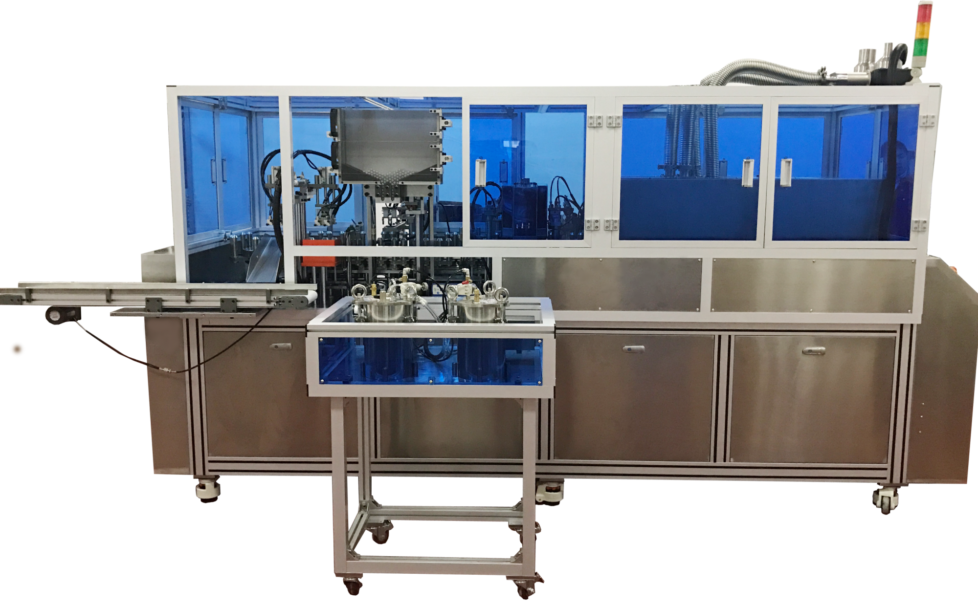Automatic Filling Blood Collection Tube Assembly Machine 60-65pcs/min