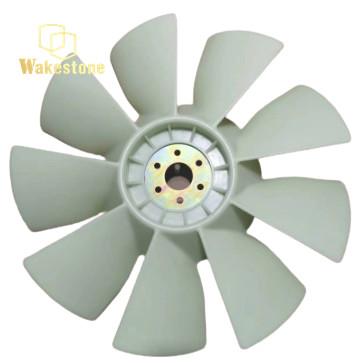 PC200-6 PC200-7 PC200-8 PC220-8 Ventilador de escavadeira Ventilador de arrefecimento de lâmina para peças de motor 6d102