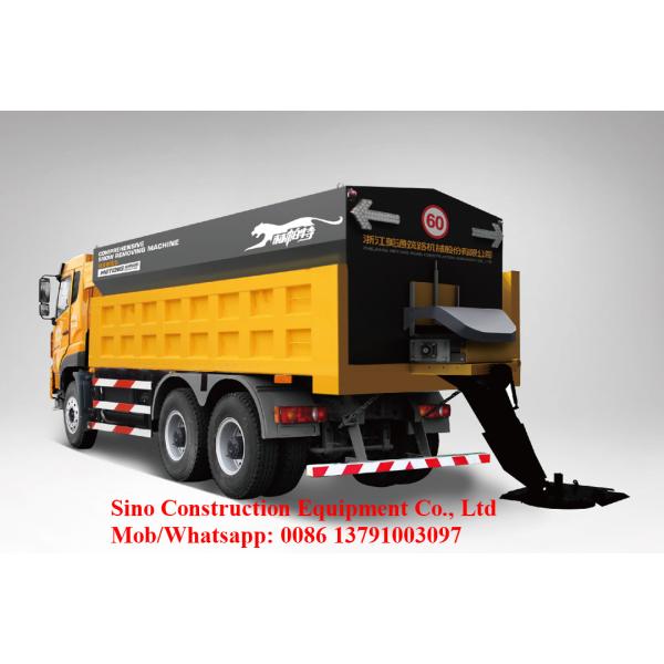 Sinotruk Howo 6x4 Comprehensive Snow Removing Machine