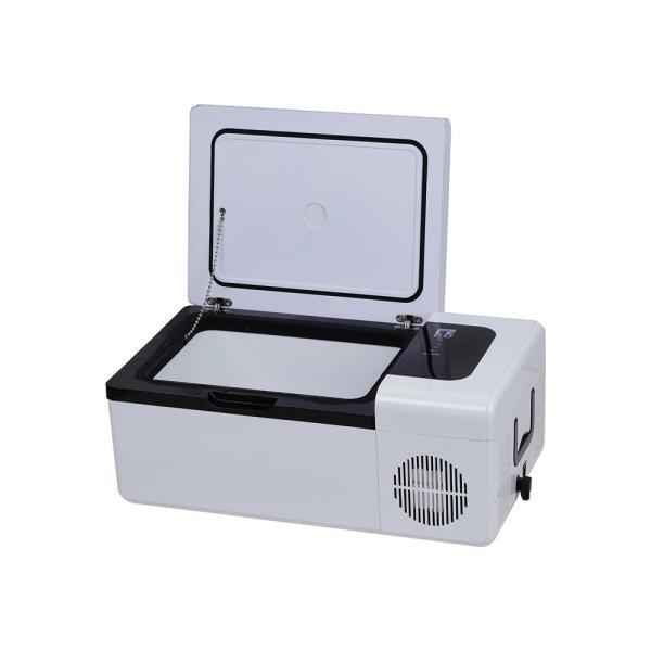Portable Mini Car Fridge 15L AC DC Electric Freezer Compressor for Truck and Camping