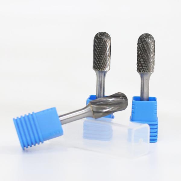 Tungsten Carbide Rotary Burr Cylinder Shape with Radius End Cut