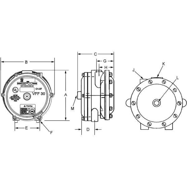 325hp LPG жидкостное VFF30 механическое IMPCO Lockoff