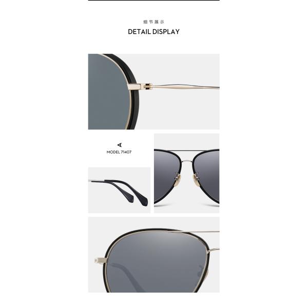 Unisex Polarized Aviator Sunglasses Mens Black Green Blue TAC Lens Aniti Glare