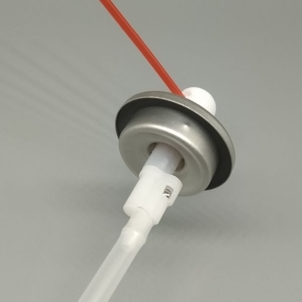 Efficient and Sanitary 360-Degree Dispensing Valve for High-Volume Condiment Bottles and Food Service Pumps with Drip-Free Operation