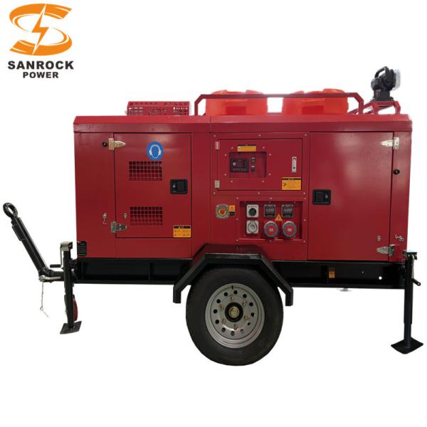 Pompes à eau all-in-one diesel de 30 kW moteur diesel pompe à eau agricole 500 m3/h