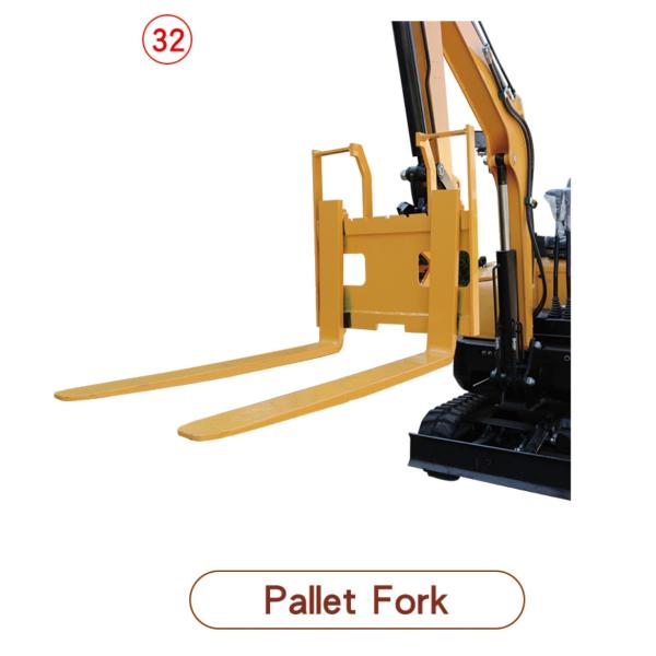 EPA Certificate MINI Excavator Bucket Accessories Multiple Use