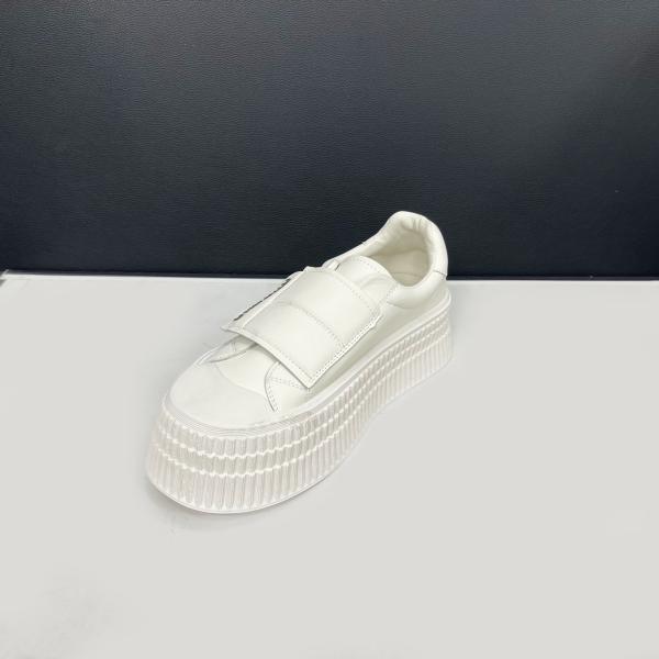 Women casual canvas fashion simple high shoes comfort white rubber outsole