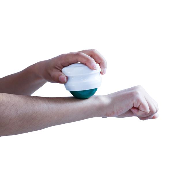 Ролик шарика массажа собственной личности смолы, шарик массажа Dia 54mm мраморный