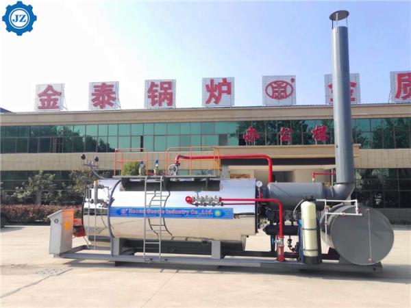 Tipo horizontal área de aquecimento diesel da caldeira da caldeira de vapor 30m2 para o vestuário