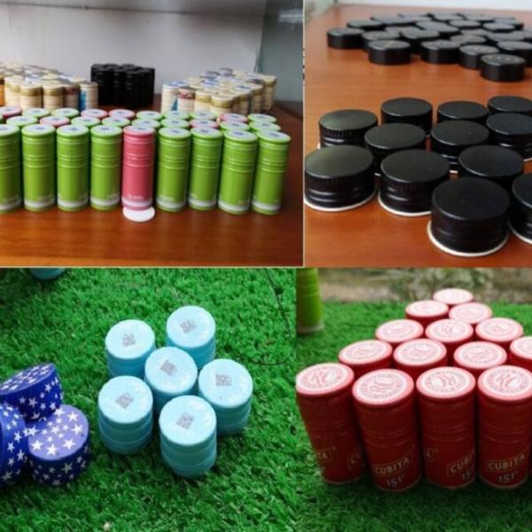 30X60 GPI Aluminium Bottle Cap GPI 28x400 Whiskey Vodka Bottle Caps