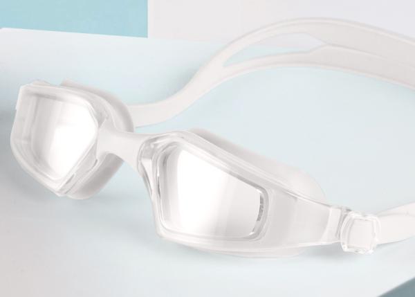 Customized Silicone Swimming Goggles for Adults Wide Vision Professional Swim Glasses with Anti-fog and UV Protection