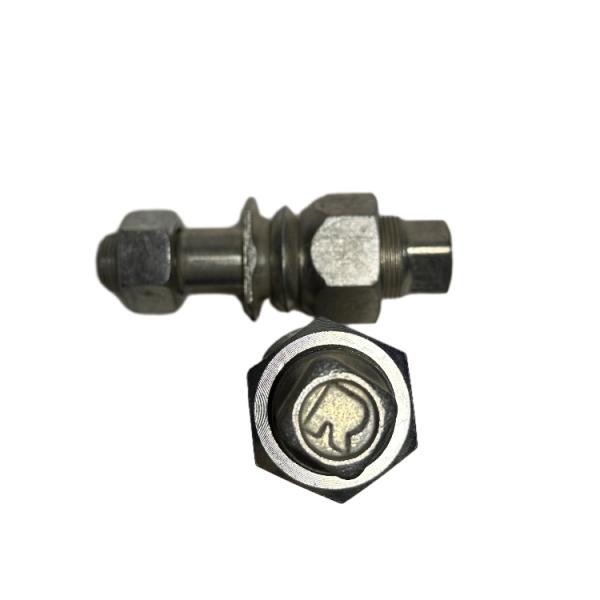 Steel Material Front Axle Hub Bolt for Forklift Model CPCD50-100 with Long Working Life