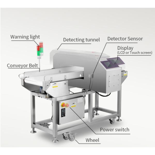 Высококачественный промышленный конвейер металлоискатель для пищевых продуктов