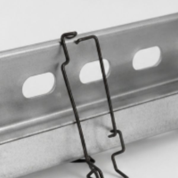 72mm Cable Tray Spring Clips | U-Channel Wire Hooks | Fast Fit