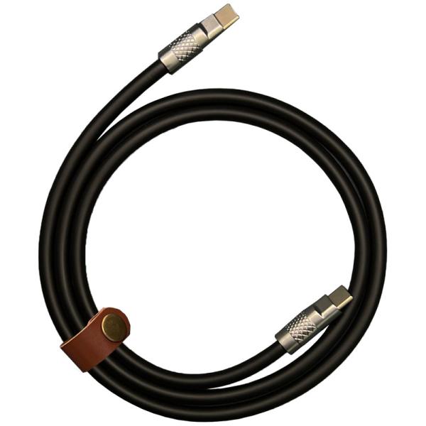 0.236 Inch Outer Diameter USB 3.1 Type C Charge Cable PD 100W Charging for Cell Phones Laptops Tablets