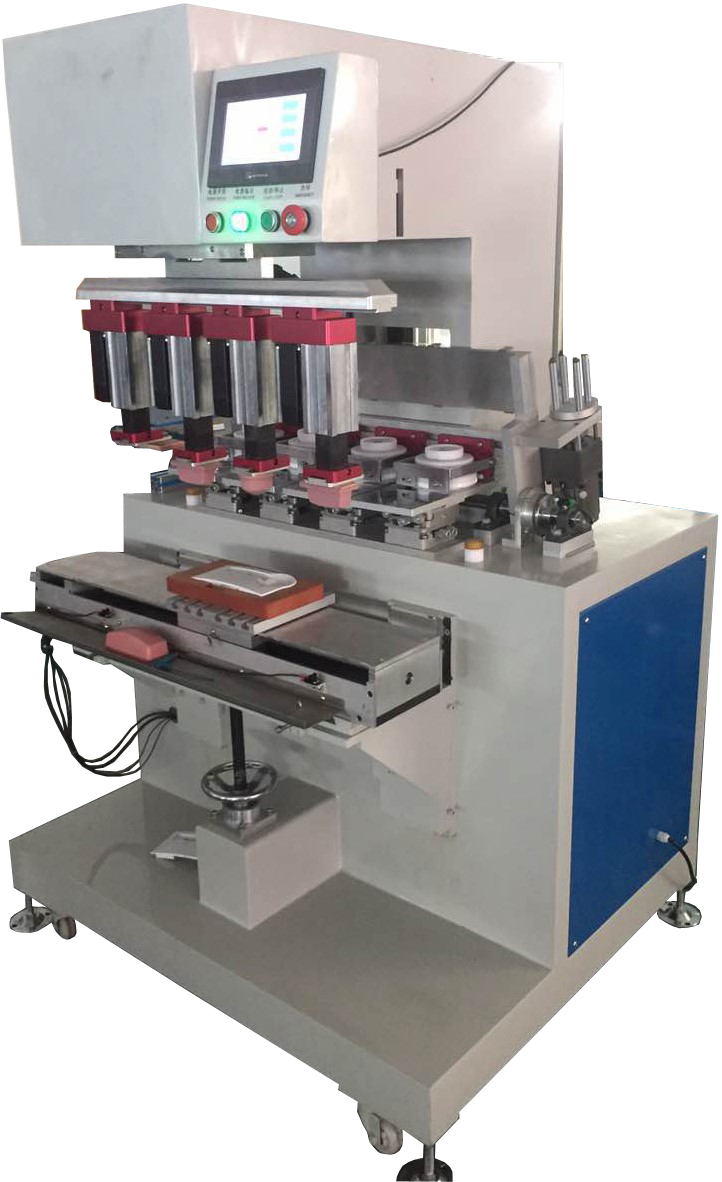 High Precision Multi Color Servo Pad Printing Machine With Independent Print Head