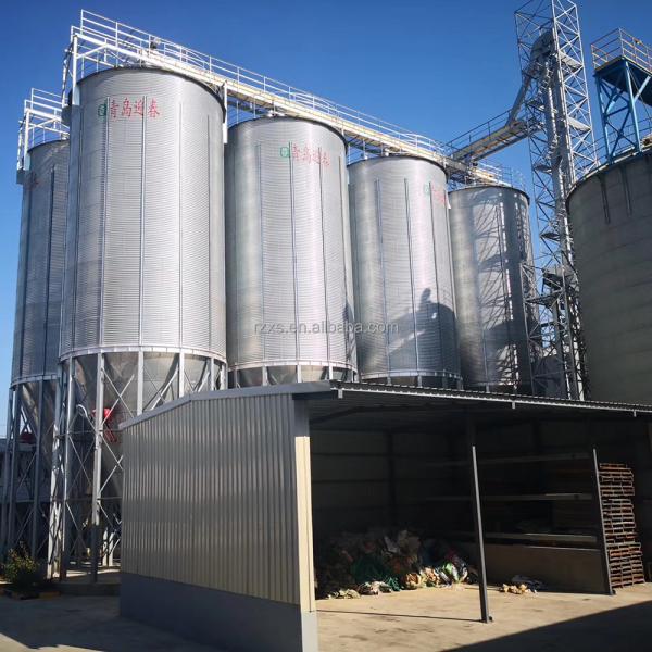 Fornecimento STR STG30 300T Silos de armazenamento de milho Silos de grãos Fácil de montar e fácil de usar