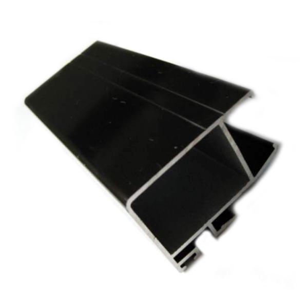 OEM 0.8mm Black Anodized Aluminum Door Profiles