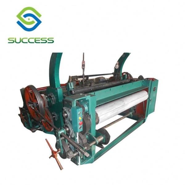 Weaving Machine with Automatic Fabric Stretching and Reeling Capabilities