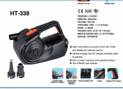 HT-338 Rechargeable Electric Air Pump In Camping & outdoor