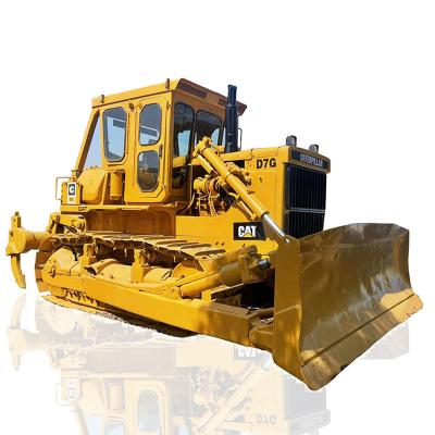 Original Used CAT D7G Bulldozer 150kw Rated Power 4.2m3 Blade Capacity