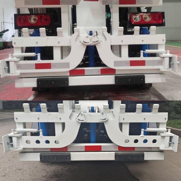 4500kg 3.3m3 Garbage Dump Truck Diesel Powered For Environment Clean