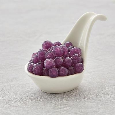 Low fat Halal Certificated Quick Cooking Tapioca Pearls Sweet Potato Bubble Tea Ingredients