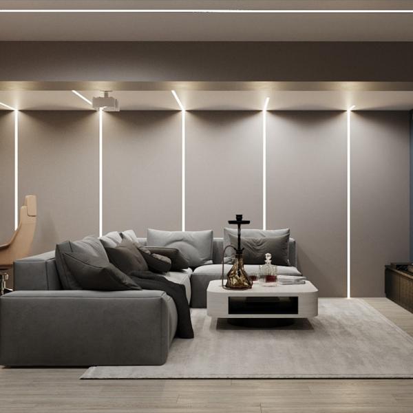 陽極酸化された壁はギプスの壁の乾式壁のためのLEDのPlasterboardのプロフィールを引込めた