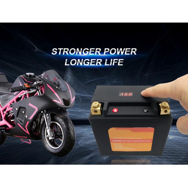 3ah Lifepo4 Lithium Motorcycle Battery With BMS 5L-B 12.0V