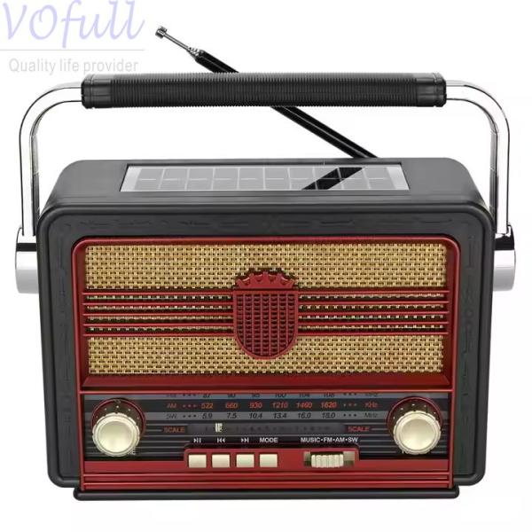 Experience the Convenience of Rechargeable Battery Pack and Bluetooth Connectivity for AM / FM Radios