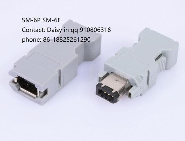 Conectores plásticos do fio de SM-6E Pin Servo Motor Connectors Servo
