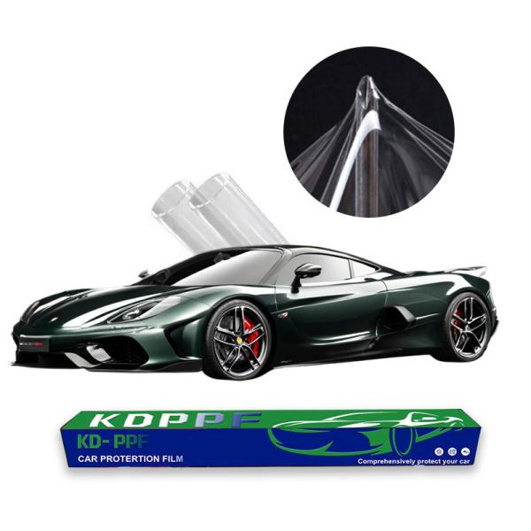 Тепловое ремонтное оборудование для автомобилей Противопожарная пленка для краски самоклеящаяся 6,5 миллиметровая прозрачная TPU автомобильная PPF