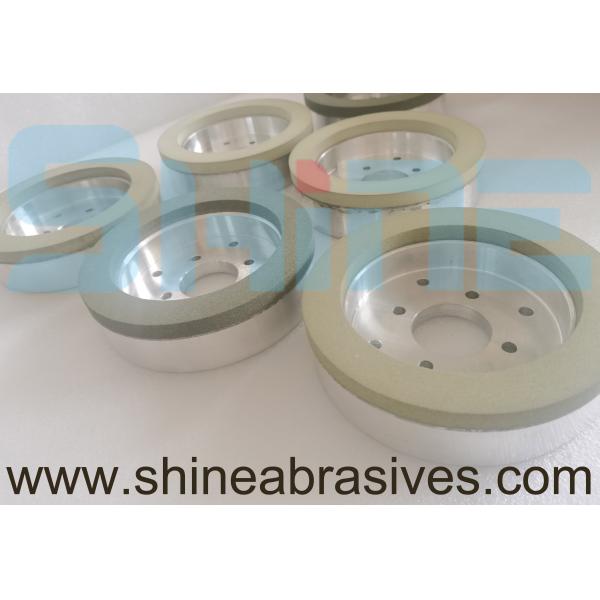 Блестящие абразивы Стеклянные облигации Бриллиантовое шлифовальное колесо 6 дюймовая цилиндрическая форма