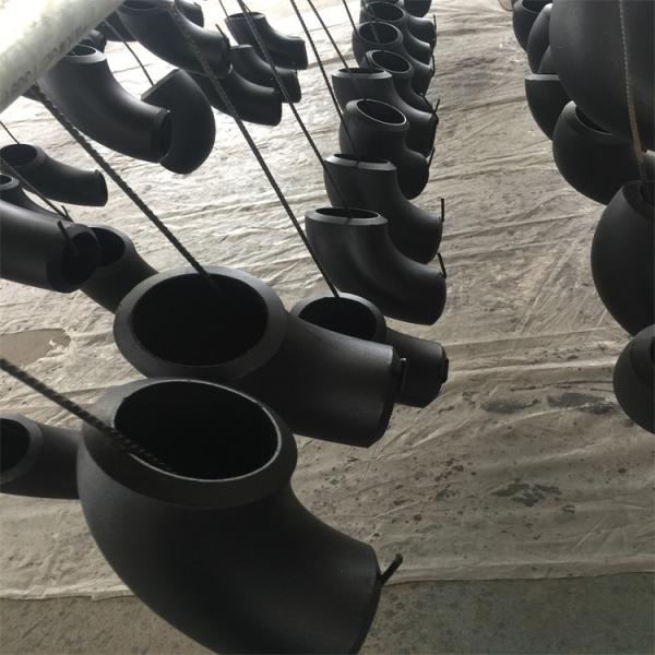 ANSI B16.9 Flanged Reducing Elbow Sanitary Butt Welded Carbon Steel 90 Degree