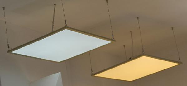 Energy Efficient 48w 600x600 Led Panel Light Fixtures , Led Square Ceiling Light