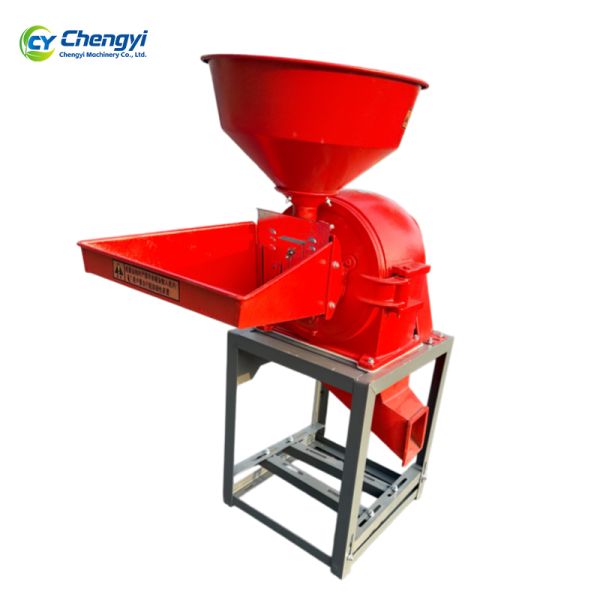 Industrial Steel Crusher Grinder Crushing Machine For Agricultural Grain Processing