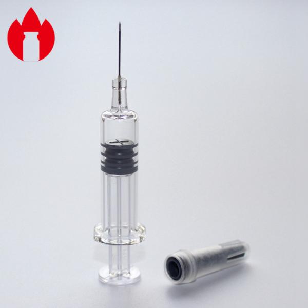 нейтральный стеклянный Prefilled шприц впрыски инсулина шприцев 1ml 5,0