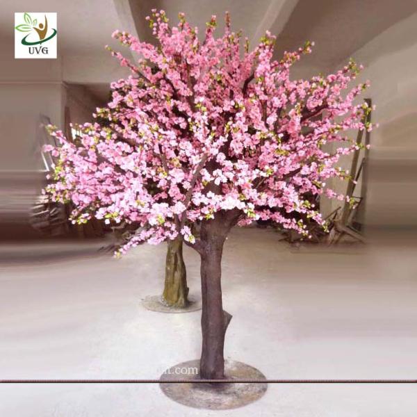 UVG CHR055 Artificial Peach Blossom Tree decorative wedding landscaping 6ft high