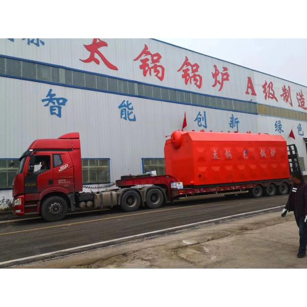 PLC Угольный водотрубный котел SZL Двухствольный паровой котел на древесных пеллетах