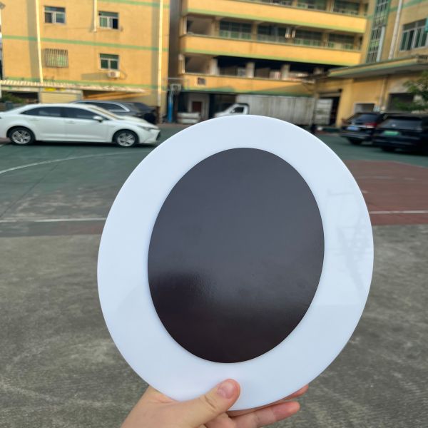 Deluxe Large Fogless Shower Mirror 11.81inch X 8.26 ​inch Wall Hanging Anit-Fog Shaving Mirror With Magnetic Attachment In Bathroom