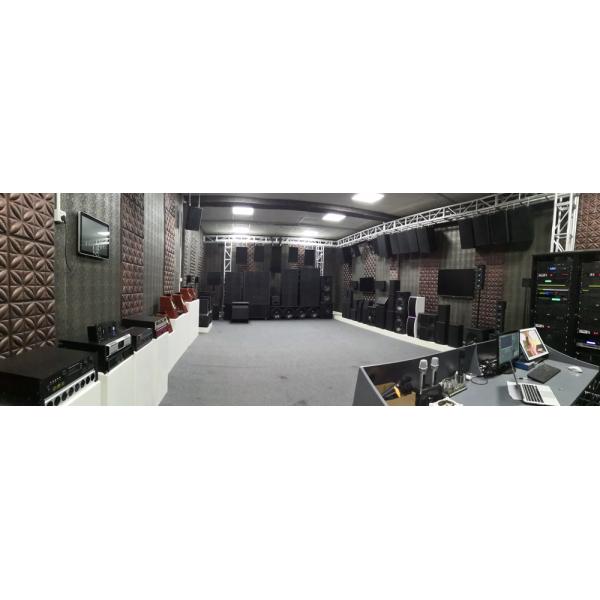 Black 100HZ 4x3 Inch Full Range Speaker Column Loudspeaker