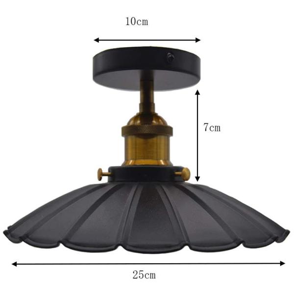 Iron Pendant Lights Flush Mount Lamp Shade for Kitchen Industrial Pendant Lights Decor vintage light(WH-VP-95)