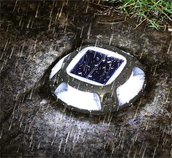 2V Solar LED Dock Light Extreme Temperature -20C to 60C Durable Design